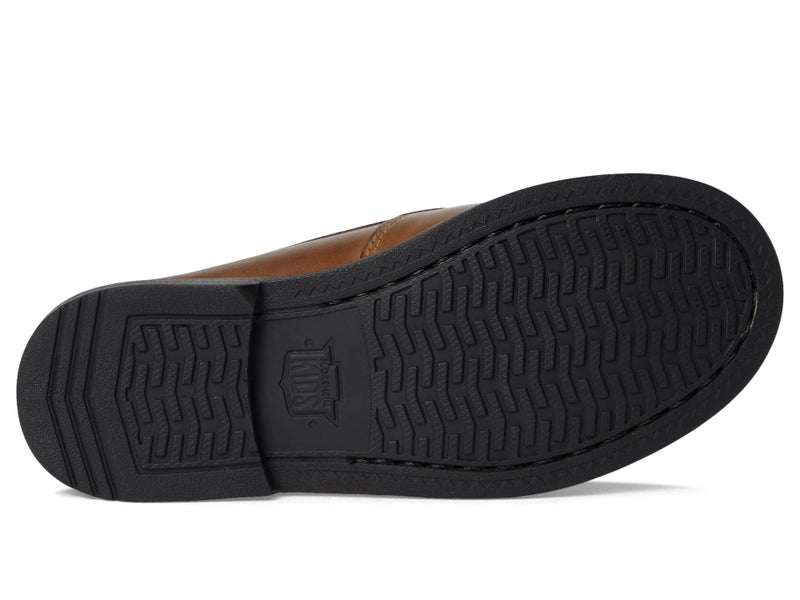 Florsheim فلورشايم كروكيت بيني جونيور للأولاد الصغار - حذاء سهل الارتداء، 4 M US للأطفال الكبار، سادل - Image 3